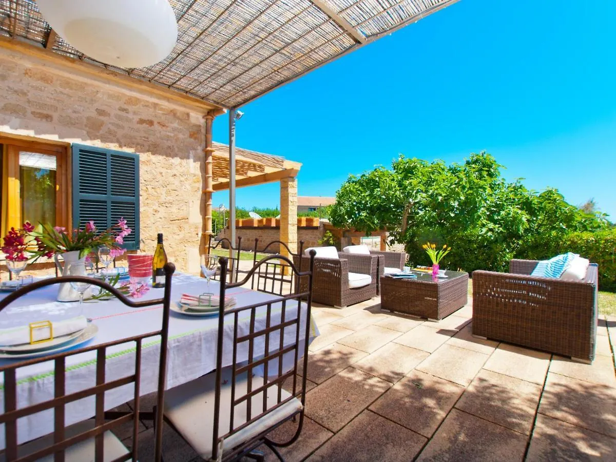 Villa Barcares Petit, Piscina, Jardines Junto A Playa En Alcudia