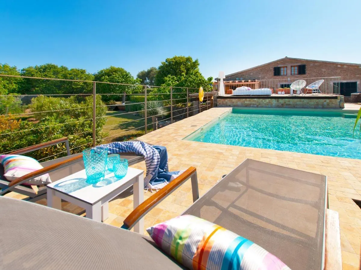 Villa Barcares Petit, Piscina, Jardines Junto A Playa En Alcudia