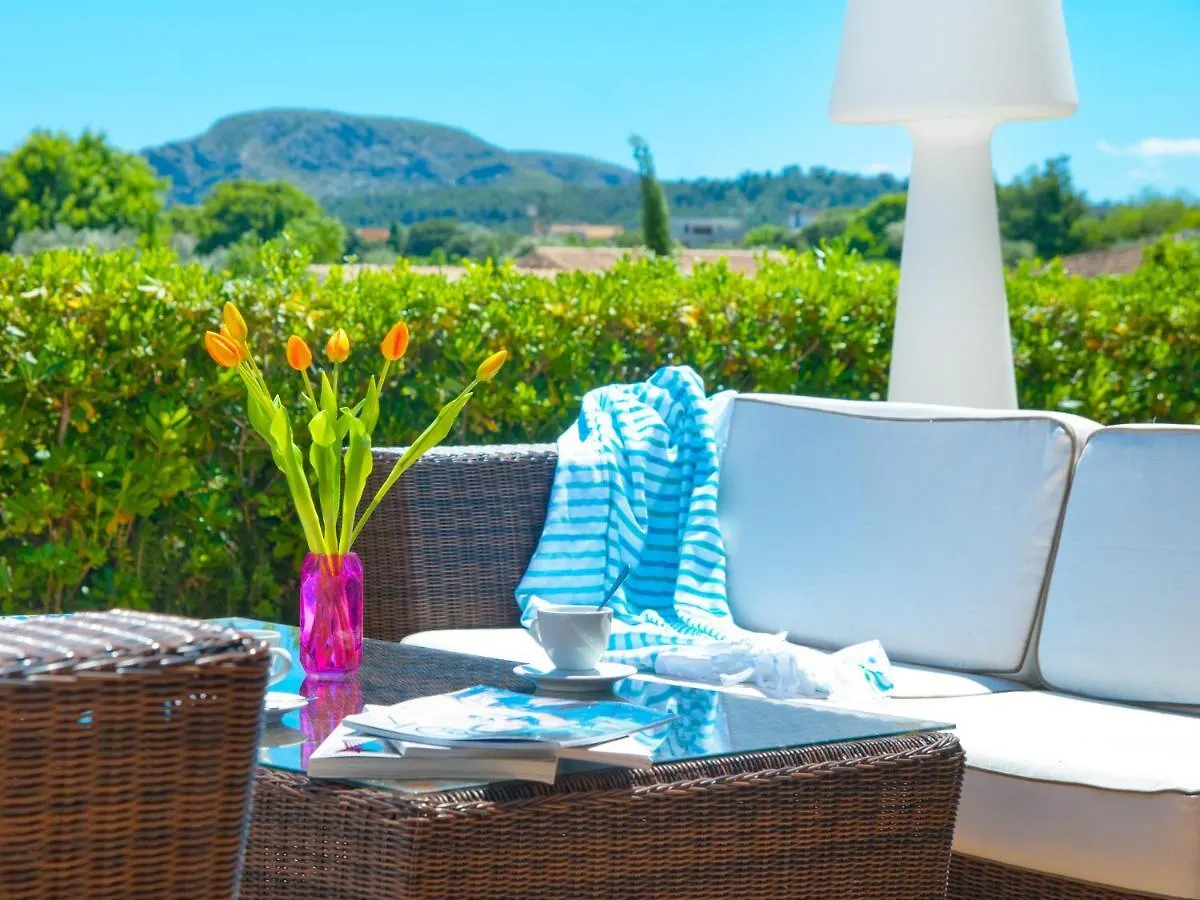 Villa Barcares Petit, Piscina, Jardines Junto A Playa En Alcudia